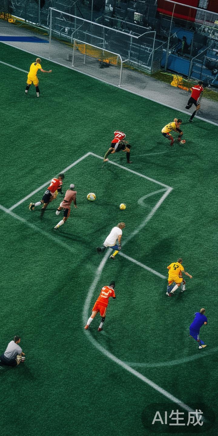 比赛人数与阵容
一场比赛由两队进行，每队由5名场